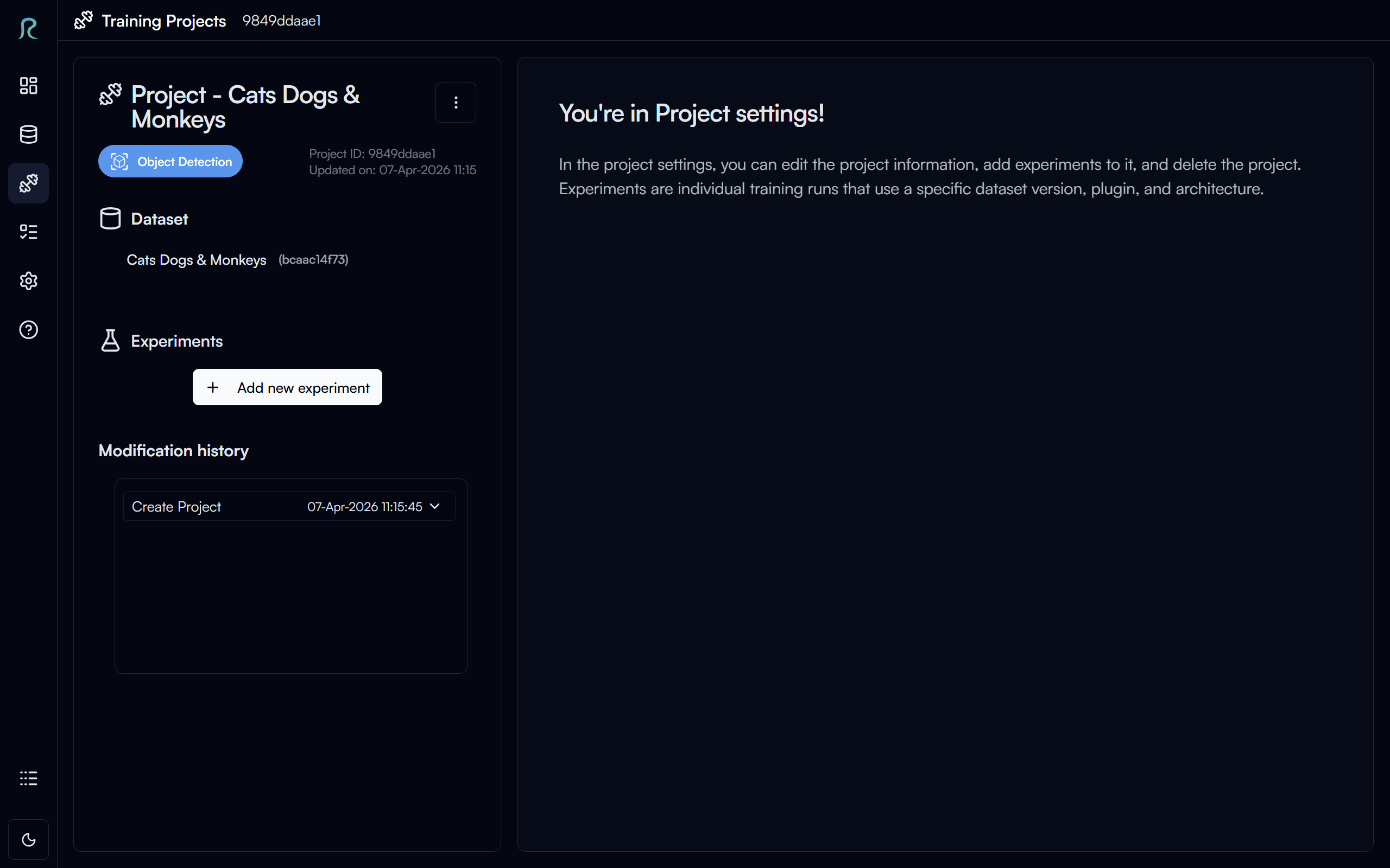Project Settings