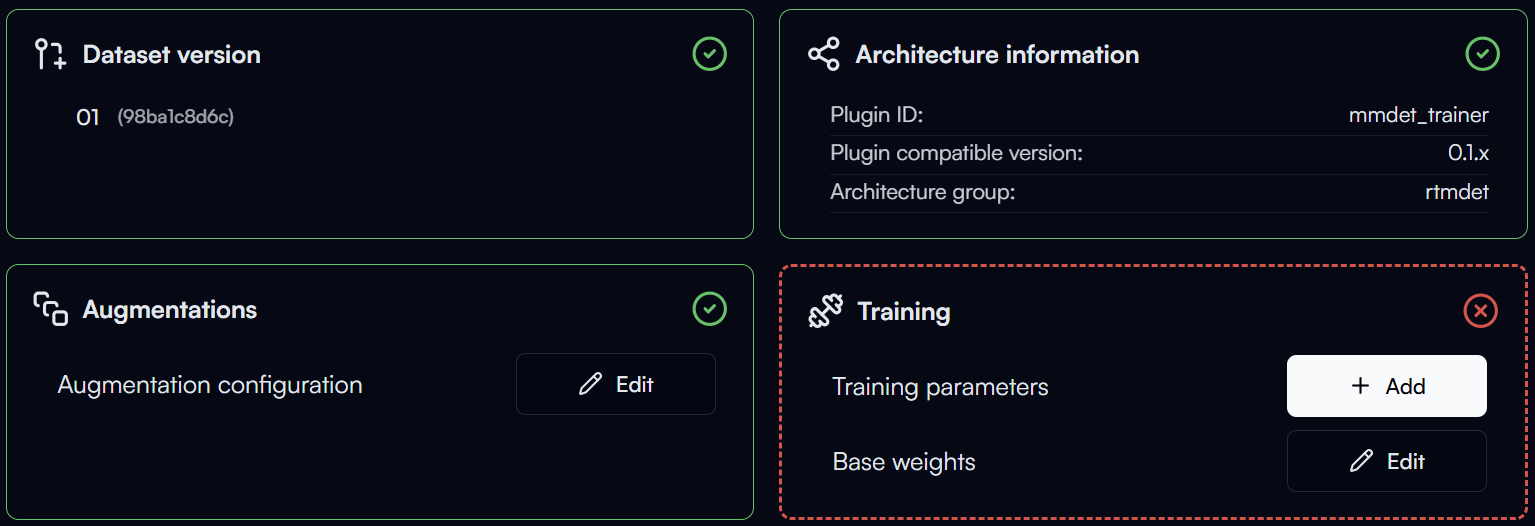 Augmentation Configuration