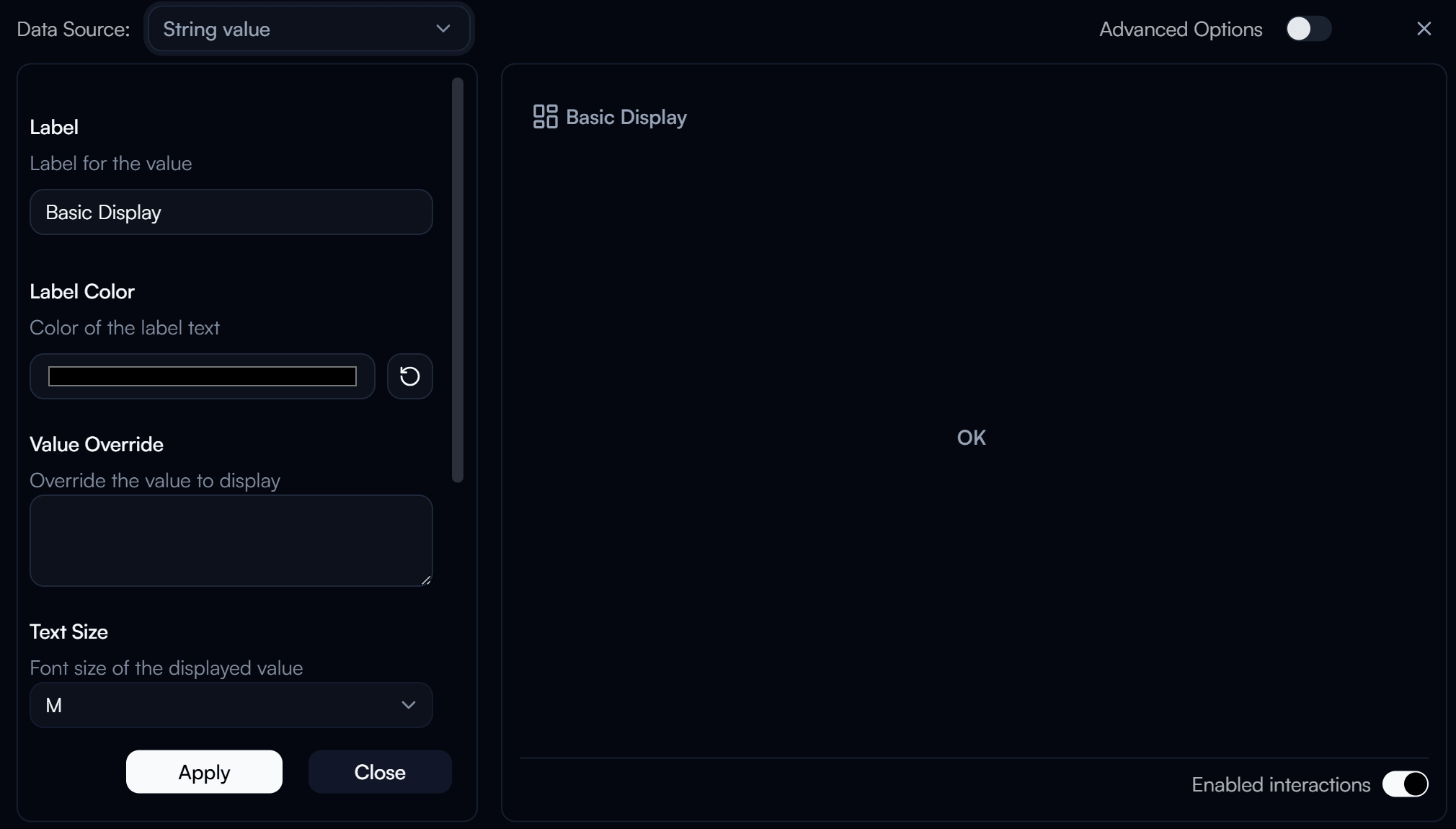 Basic Display Settings