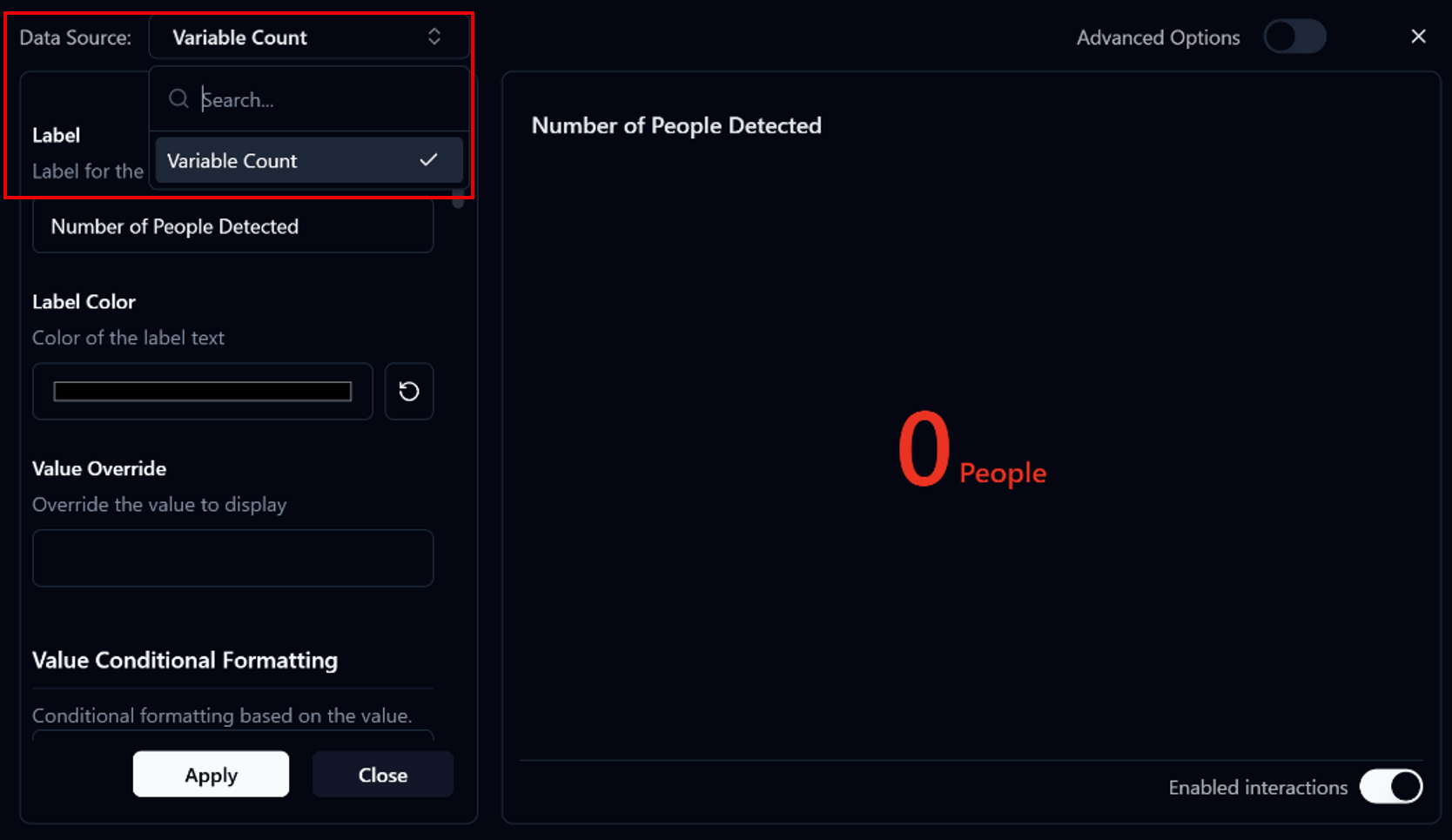 Build Dashboard