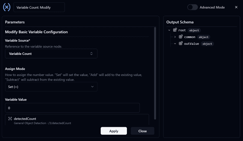Build Variable Node
