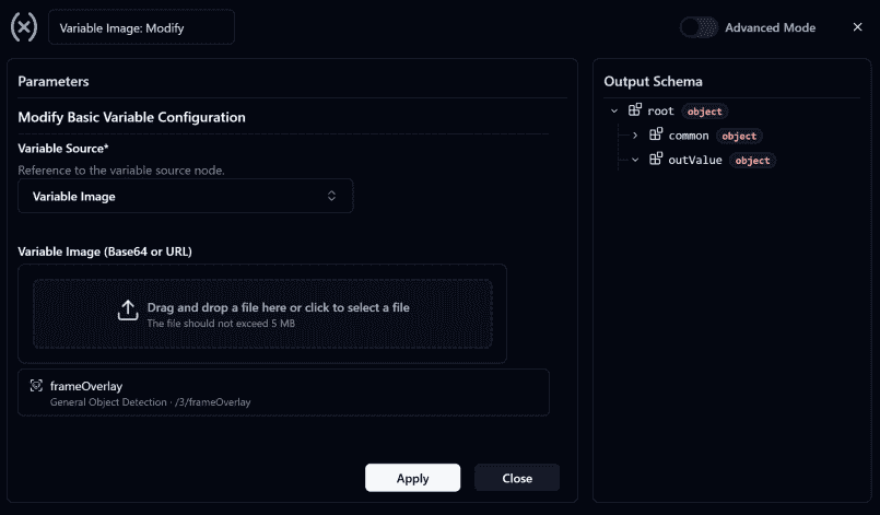 Build Variable Node