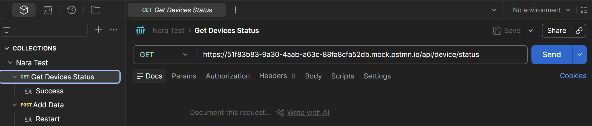 Create Mock Server
