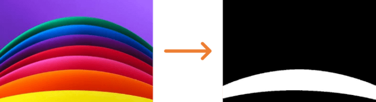 Color threshold example