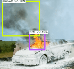 Fire and smoke detection example